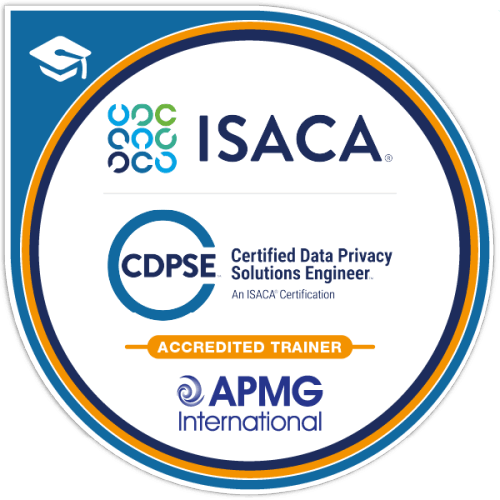 CDPSE Accredited Trainer badge